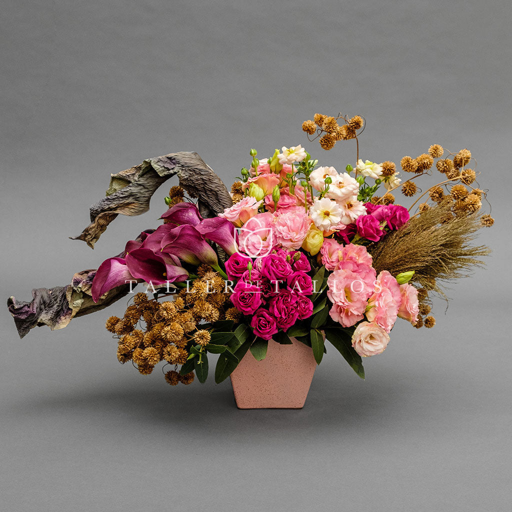 UVA Y ROSA – BASE DIAGONAL ROSA