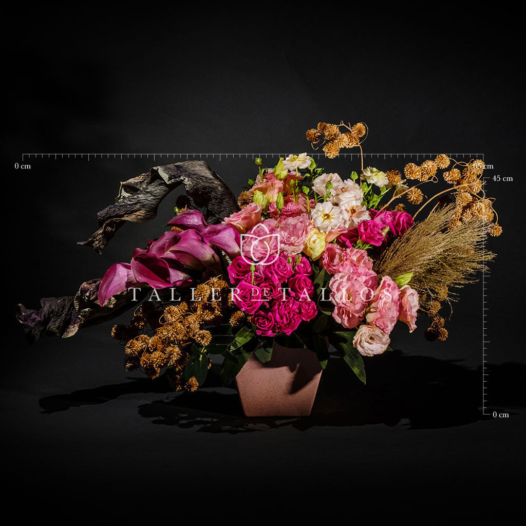UVA Y ROSA – BASE DIAGONAL ROSA