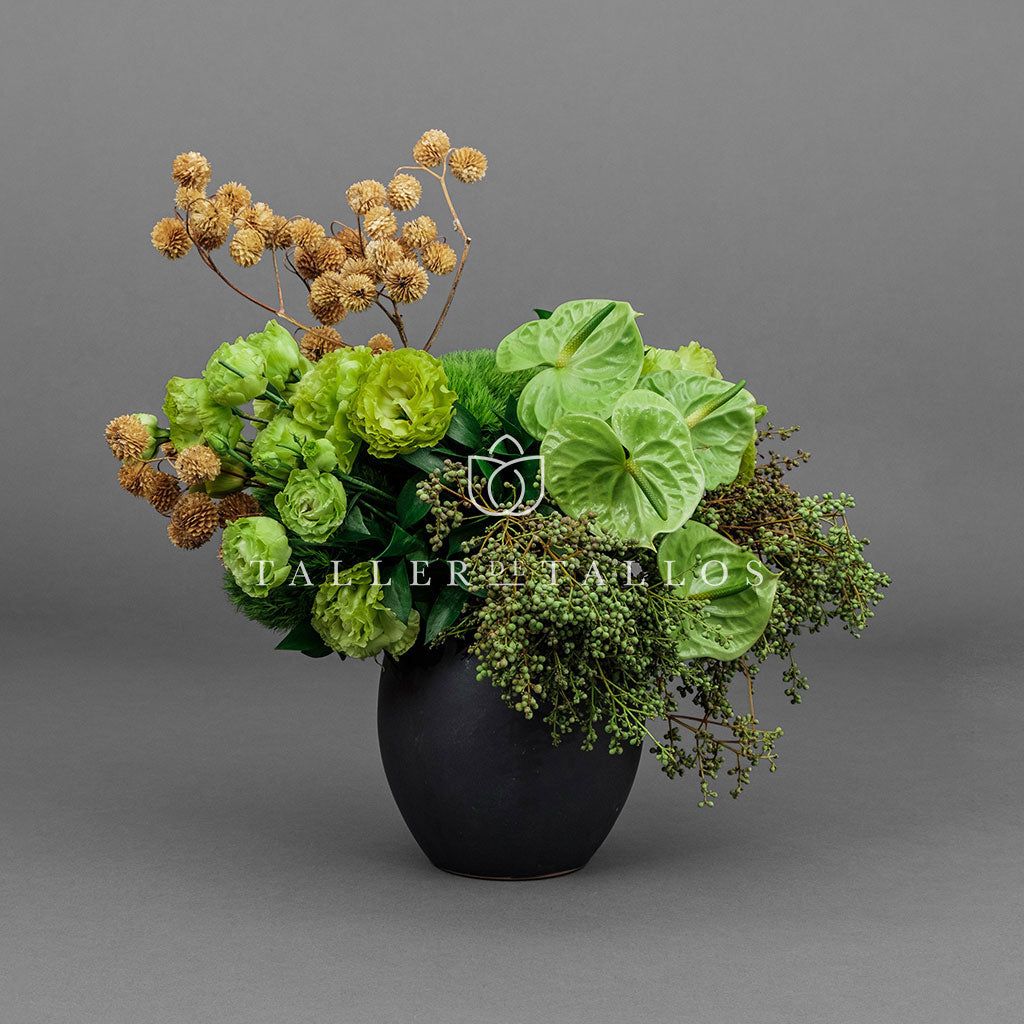 VERDE UNO – BOWL / GRIS - BLANCO